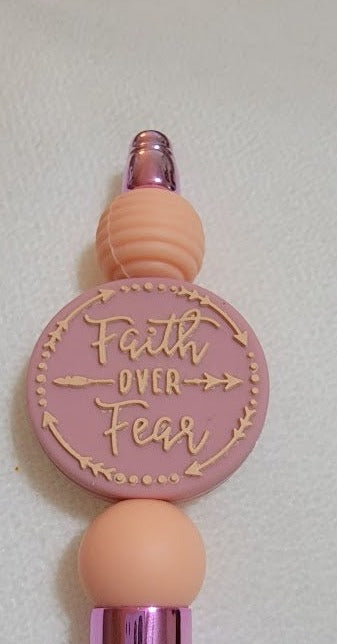 "Faith over Fear" Pen
