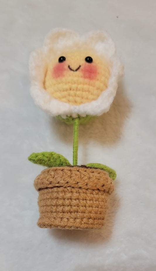 Crochet Daisy - 3 Color Options