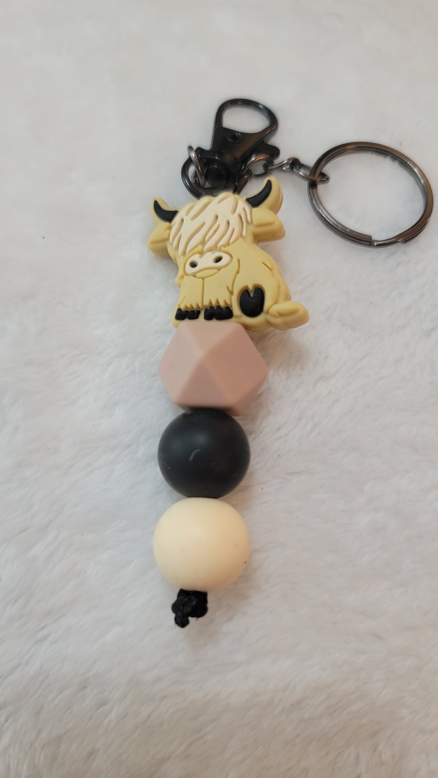 Highland Cow Keychain - multiple options available