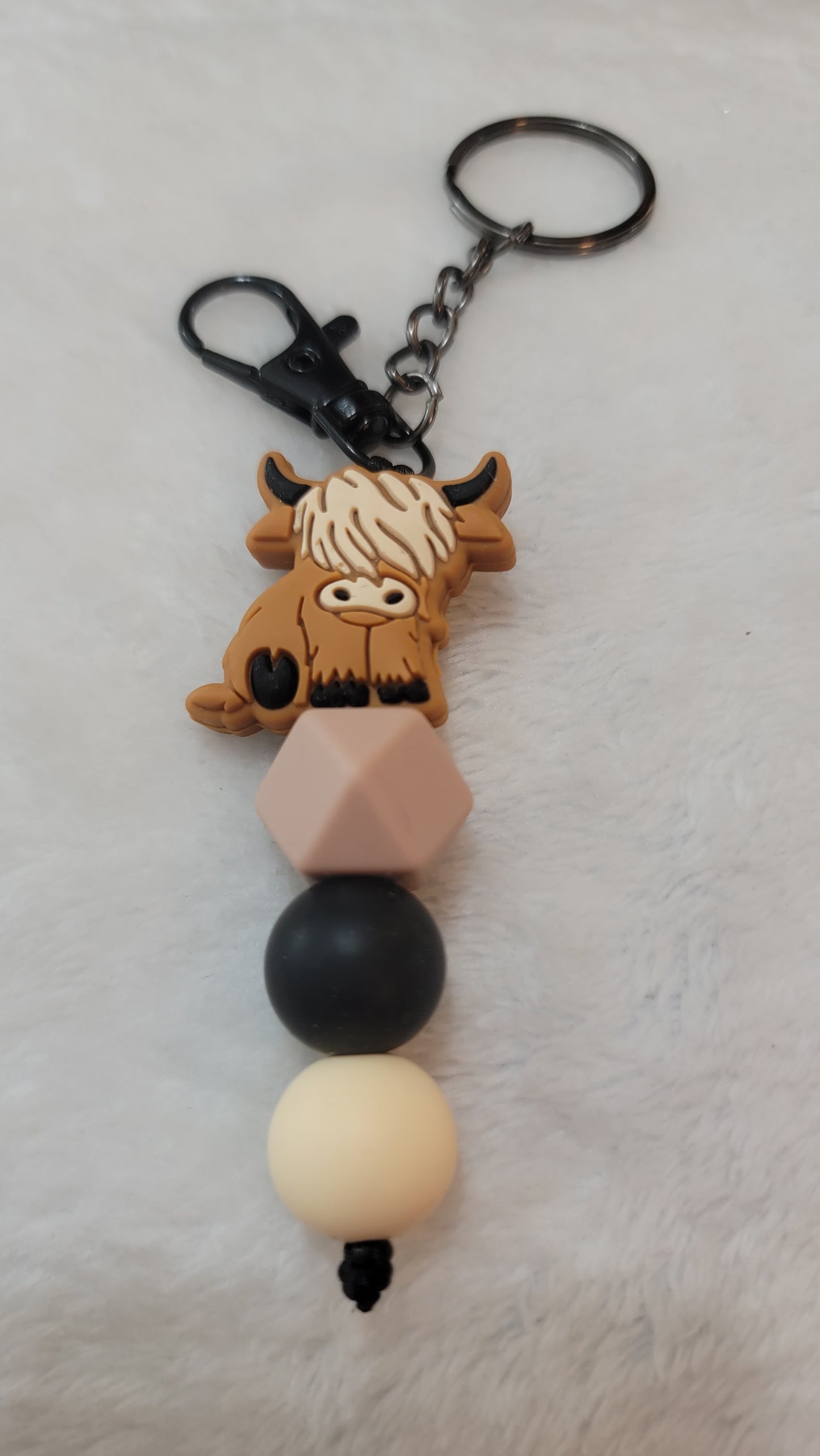 Highland Cow Keychain - multiple options available