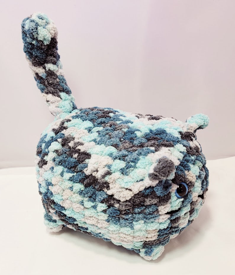 Pusheen Crochet Cat - multiple colors and styles