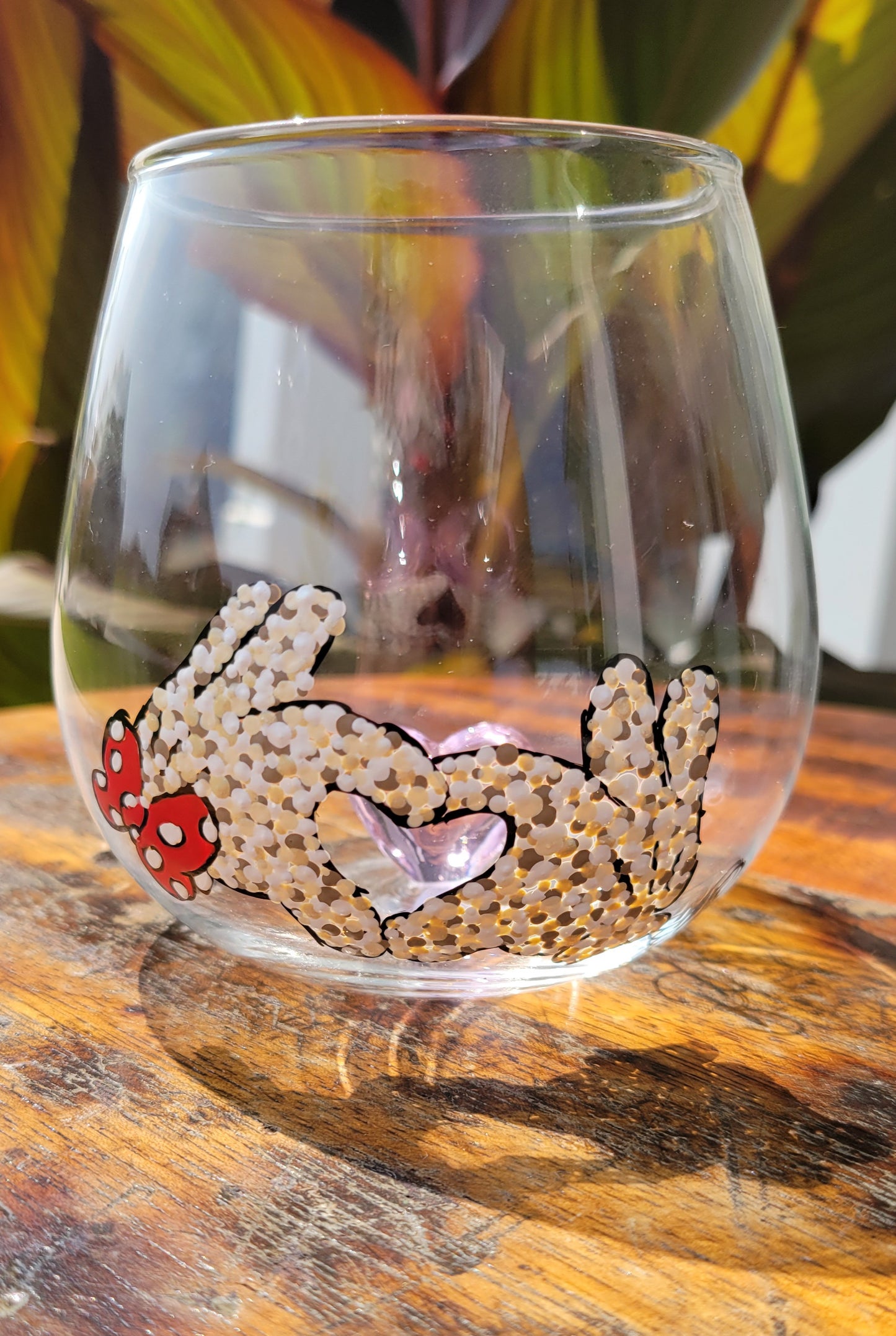 Heart Hands. Heart Blown Glass Inside.