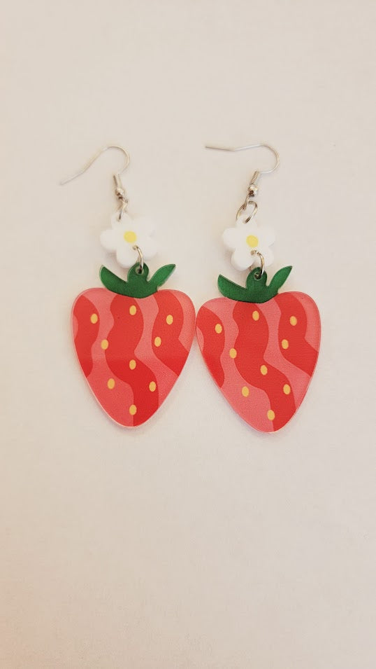 Strawberry Earrings