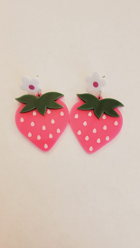 Strawberry Earrings