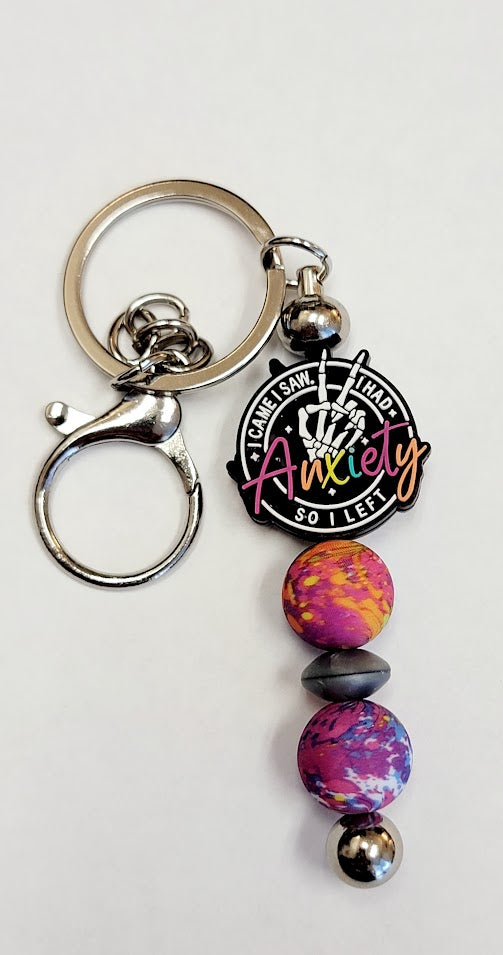 Anxiety Bar Keychain
