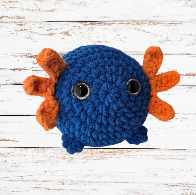 Chunky Axolotl- multiple colors