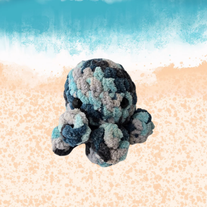 Mini Crochet Octopus - multiple colors