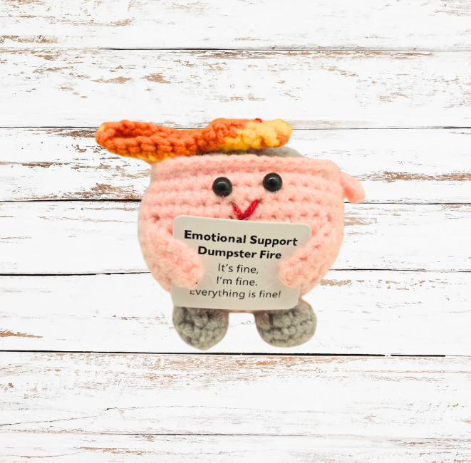 Emotional Support Dumpster Fire