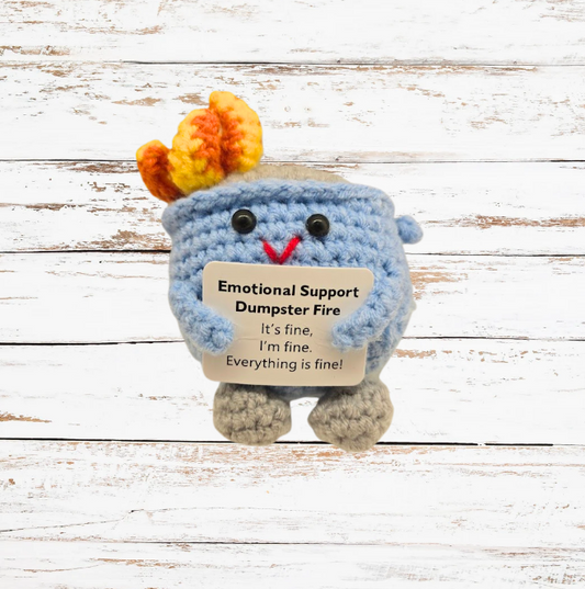 Emotional Support Dumpster Fire