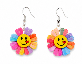 Sunshine Smiley - Earrings
