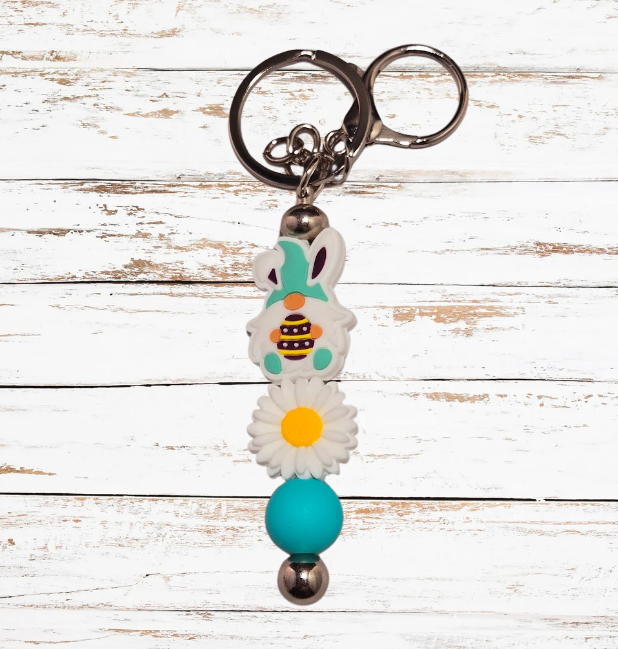 Easter Gnome Keychain