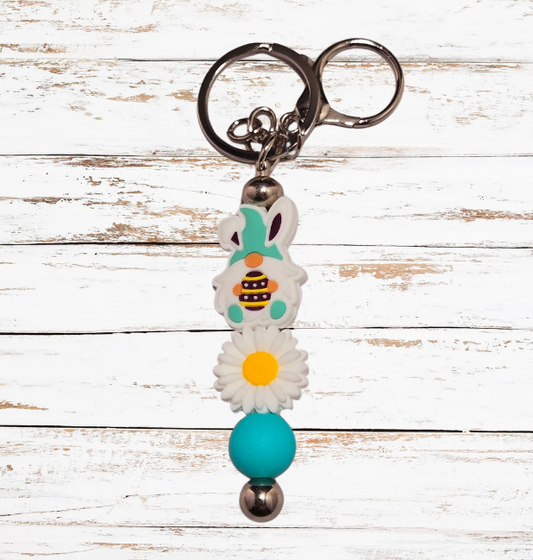 Easter Gnome Keychain