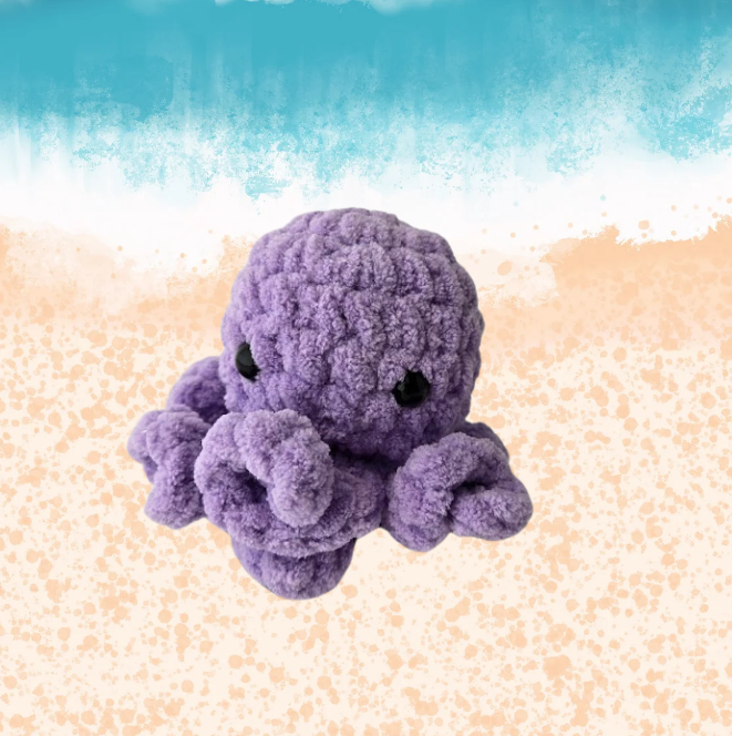 Mini Crochet Octopus - multiple colors