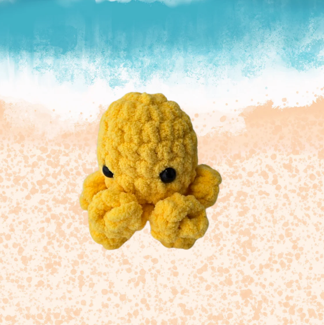 Mini Crochet Octopus - multiple colors