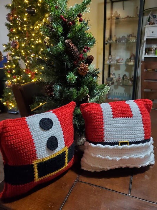 Mr. and Mrs. Clause Pillows