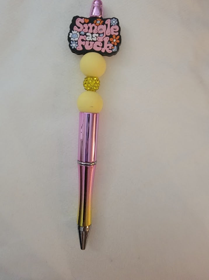 "Single as F*ck" ADULT Pen