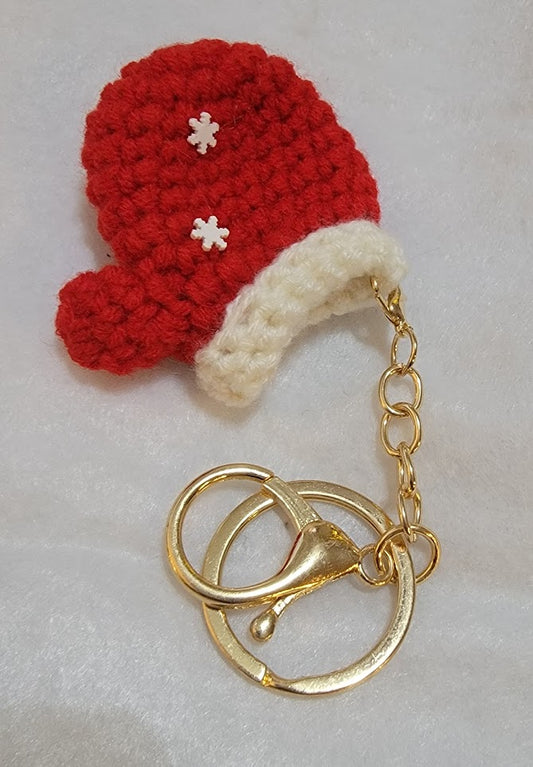 Christmas Glove Keychain