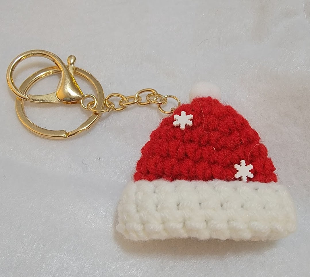 Christmas Hat Keychain