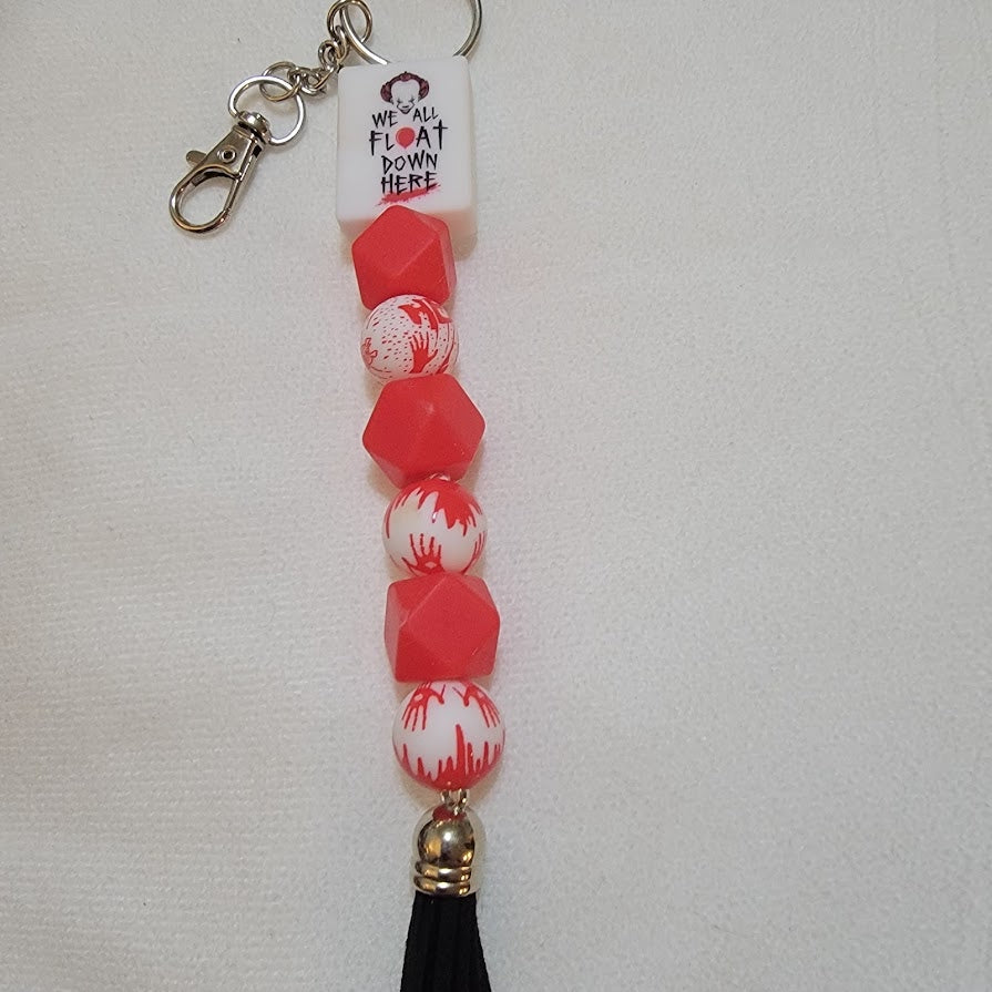 "We all Float Down Here" Keychain