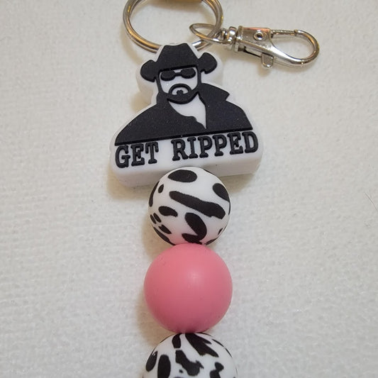 "Get Ripped" Keychain - 2 options