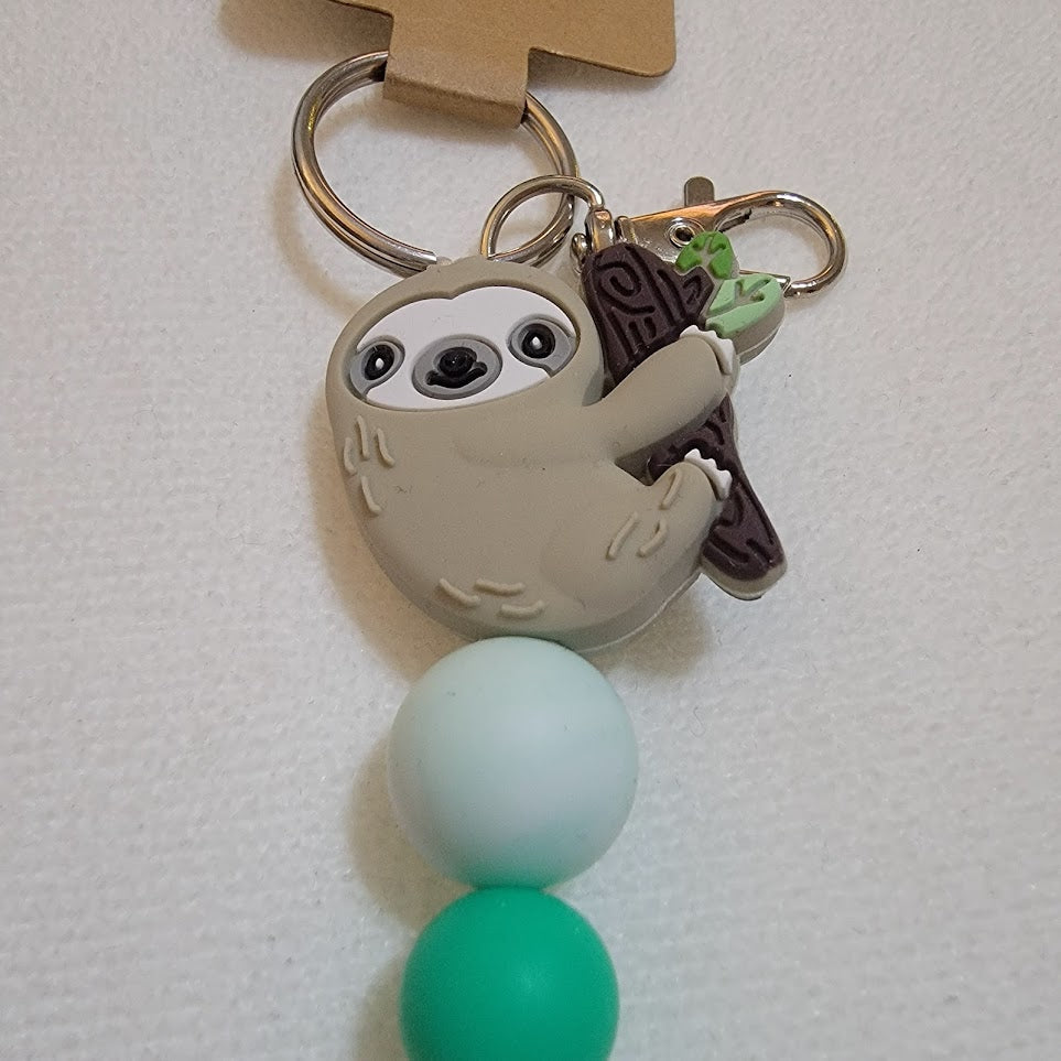 Sloth Keychain