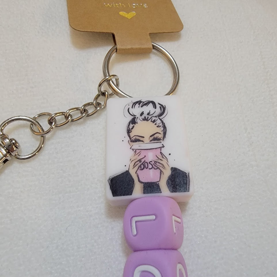 Boss Lady Keychain