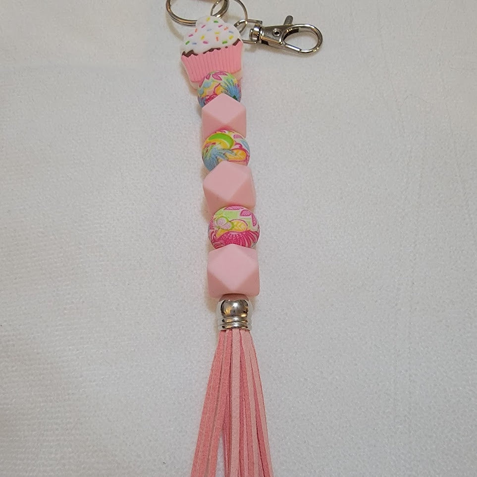 Cupcake Keychain