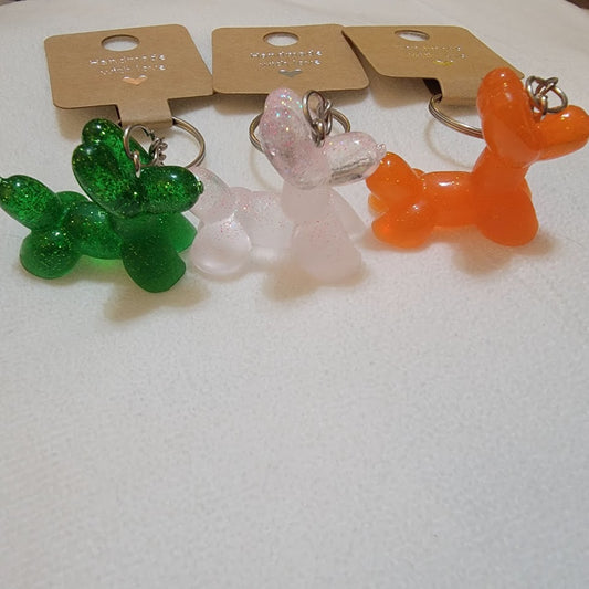 Balloon Dog Keychain