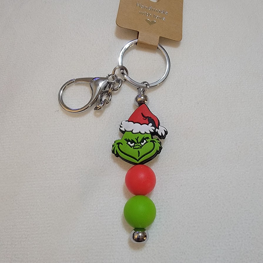 Grinch Bar Keychain