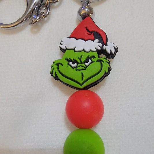 Grinch Bar Keychain