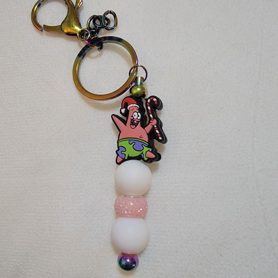 Patrick Christmas Bar KeyChain