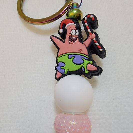 Patrick Christmas Bar KeyChain