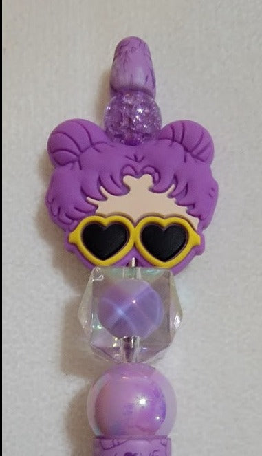 Purple Love Girl Pen