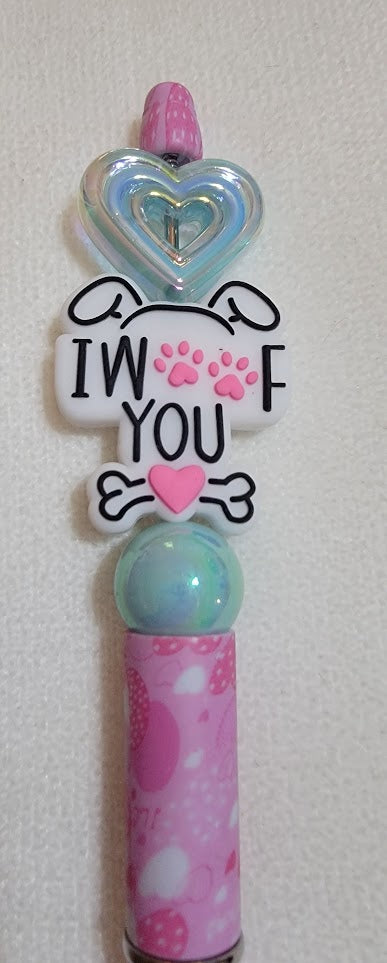 "I woof you" Pen