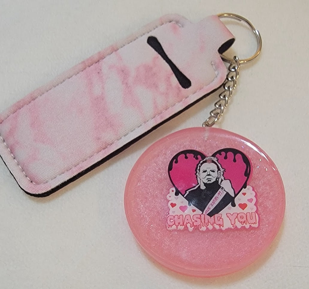 Horror Movie Valentines Keychains