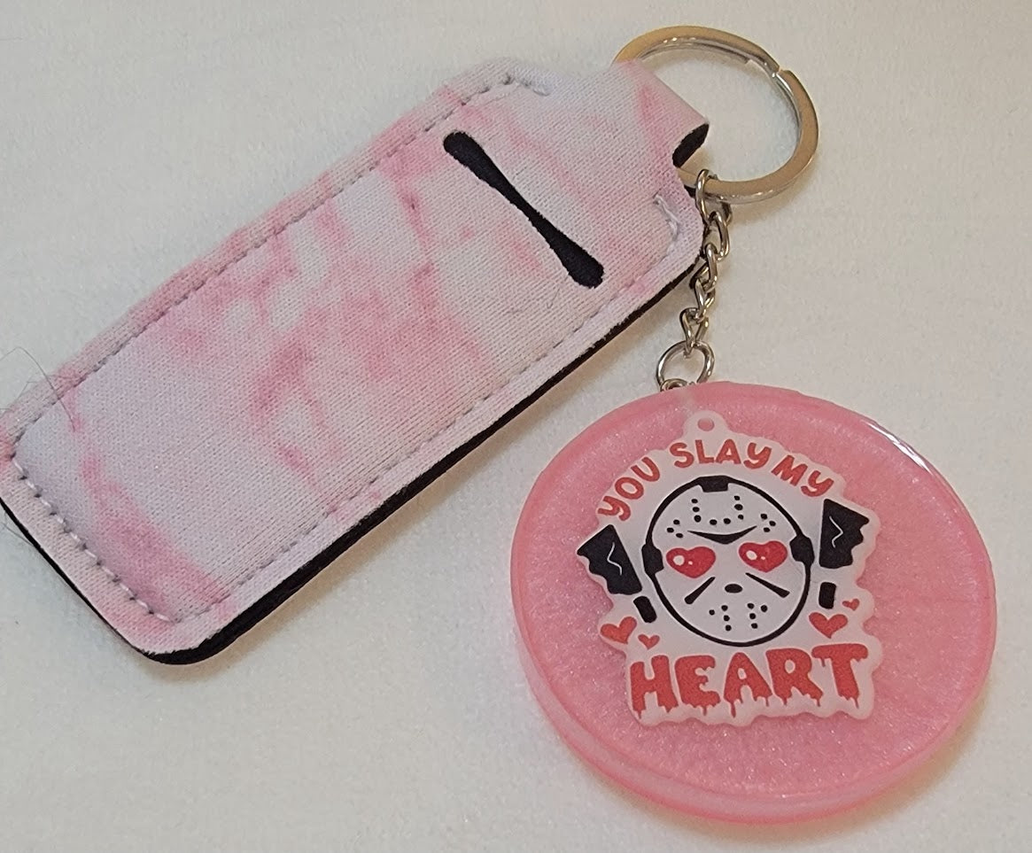 Horror Movie Valentines Keychains