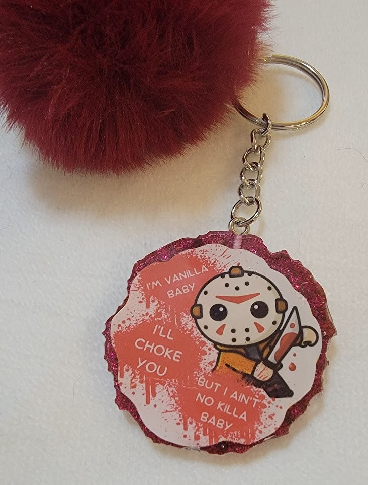 "I'm vanilla baby" Keychain