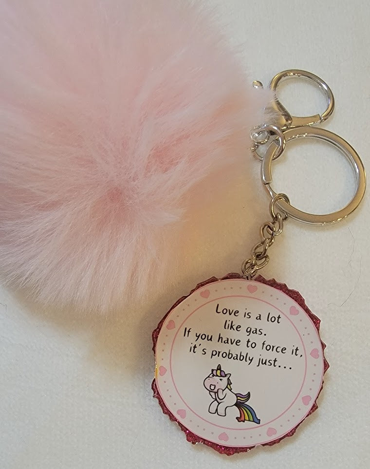 Unicorn Keychain