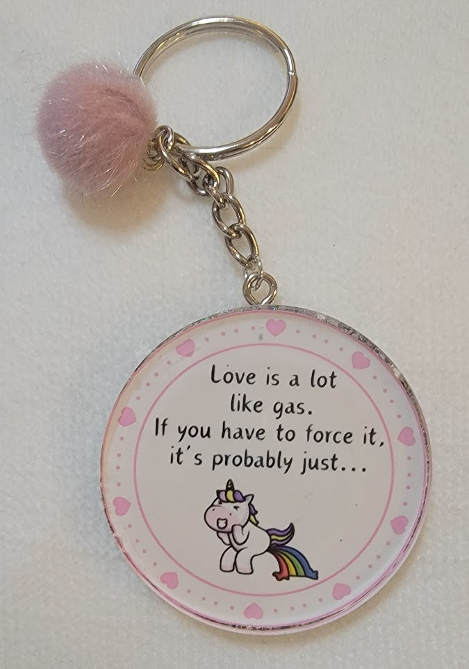 Unicorn Keychain