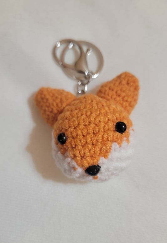 Crochet Fox Keychain