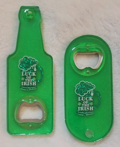 "Luck of the Irish" Bottle Opener