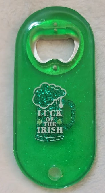 "Luck of the Irish" Bottle Opener