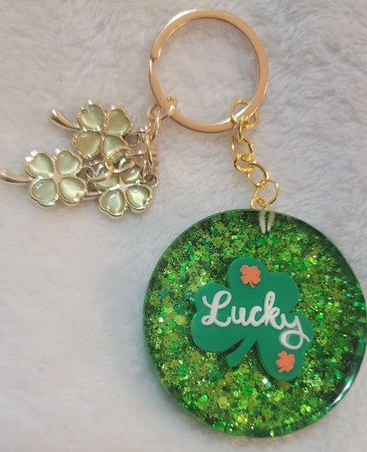 St. Patrick's Day characters Keychains