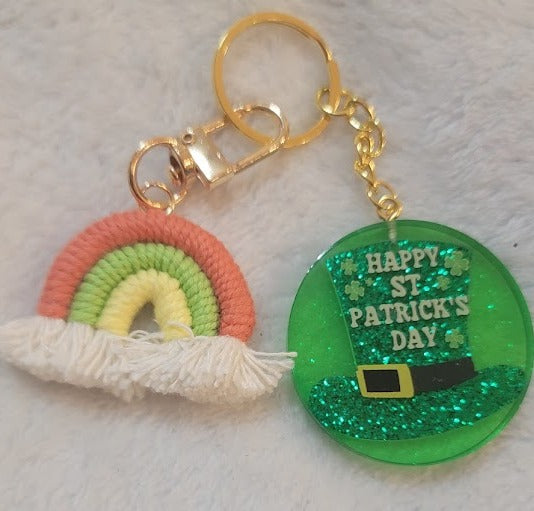 St. Patrick's Day Keychains