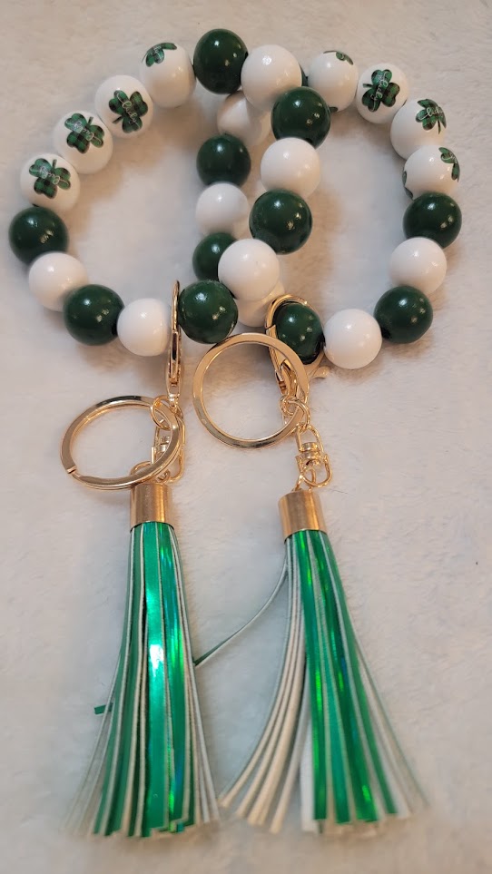 Irish Wristlet Keychains - multiple options