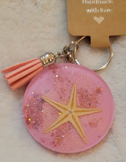 Starfish Key Chain