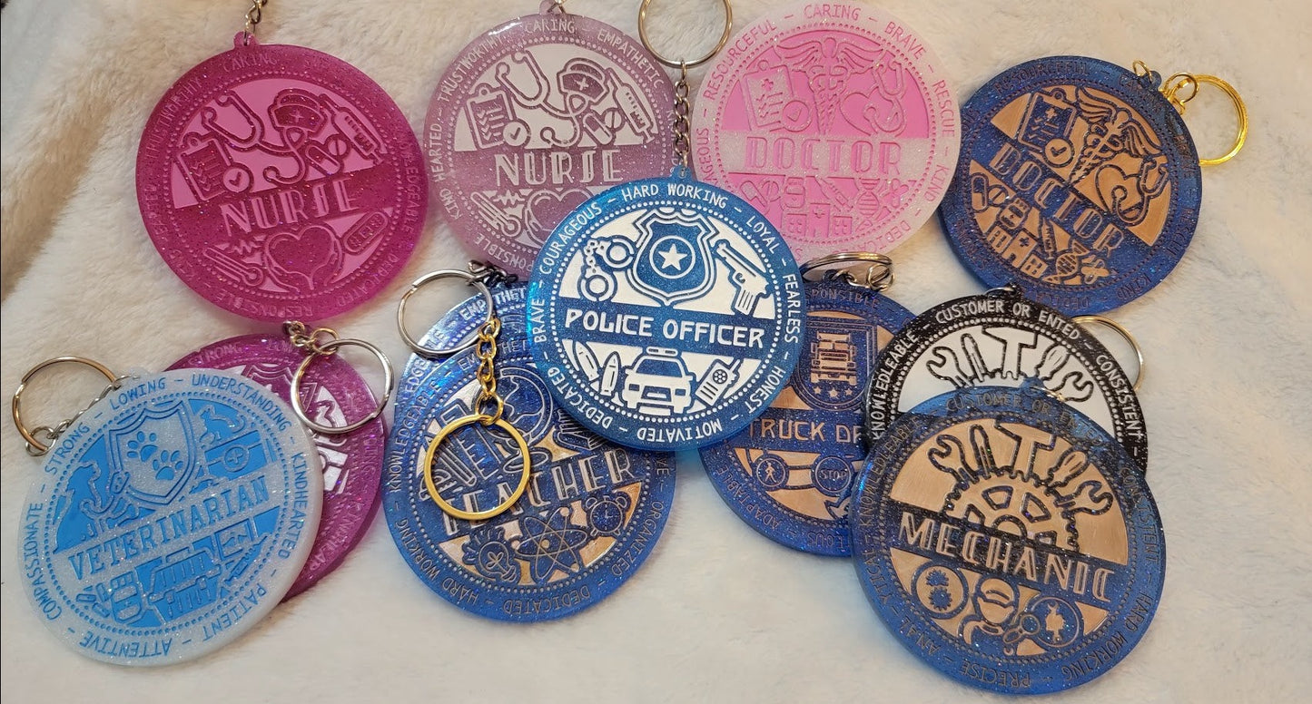 Profession Keychains