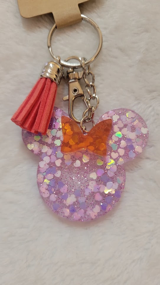 Minnie Head Keychain