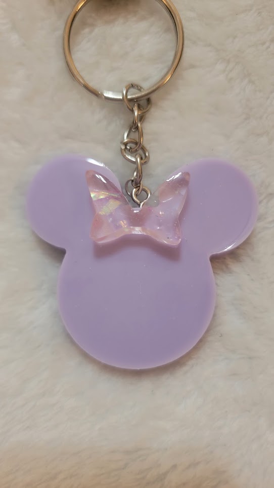 Minnie Head Keychain