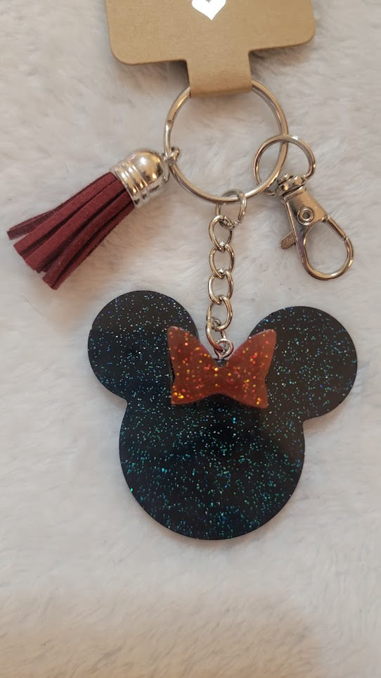 Minnie Head Keychain